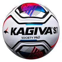Bola Futebol Society Kagiva S7 Brasil Pro Branco