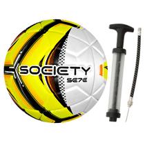 Bola Futebol Society Penalty SE7E Oficial Mais Inflador