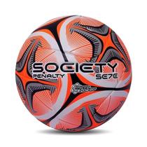 Bola futebol society penalty se7e r1 laranja