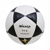 Bola Futevôlei Mikasa FT-5 FV Futmesa Altinha Treinamento Competição Oficial em Couro Futvôlei