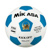 Bola Futevôlei Mikasa Swl310 - Branco com Azul