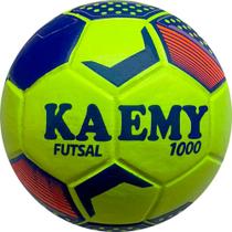Bola Futsal 1000 Lemon Kaemy Adulto PU Soldada 430g-K42 Bola Futsal 1000 Lemon Kaemy Adulto PU Soldada 430g-K42