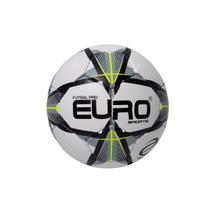 Bola Futsal Euro Quadra Couro Tamanho Oficial Profissional