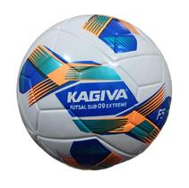 Bola Futsal Kagiva F5 Extreme Sub 09 Branco/Laranja/ul