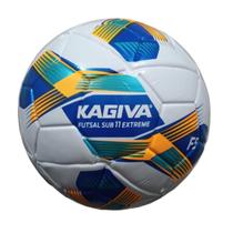 Bola Futsal Kagiva F5 Extreme Sub 11 Branco/Laranja/ul