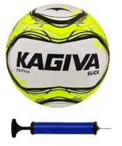 Bola Futsal Kagiva Slick + 1 Bomba de Ar
