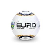 Bola Futsal Microfibra Euro Amarelo E Preta