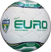 Bola Futsal Microfibra Euro Verde e Amarela - Comprenet