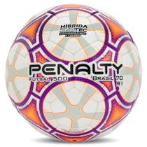 Bola Futsal Penalty Brasil 70 R1 XXIII Cor: Branco E Roxo