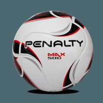 Bola Futsal Penalty Max 500 Termotec XXI - Branca/Preta/Vermelha
