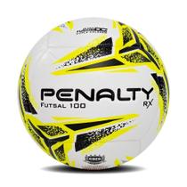 Bola Futsal Penalty Rx 100 Infantil Xxiii - unissex - branco e amarelo Bola Futsal Penalty Rx 100 Infantil Xxiii - unissex - branco e amarelo