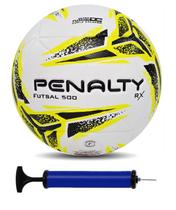 Bola Futsal Penalty Rx 500 + Bomba de Ar