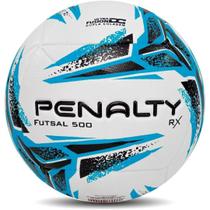 Bola Futsal Penalty RX 500 - Branco/Azul