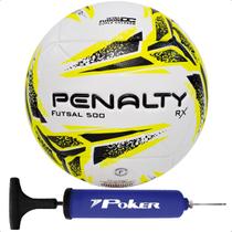 Bola Futsal Penalty Rx 500 XXIII + Bomba De Ar