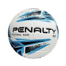 Bola Futsal Penalty RX 500 XXIII - Branco/azul