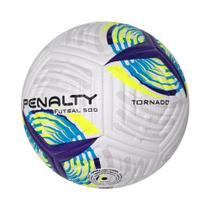 Bola Futsal Penalty Tornado XXII - Branco+Azul