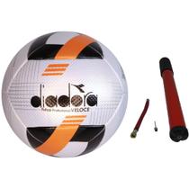 Bola Futsal Profissional Veloce Diadora PU + Bomba de Ar