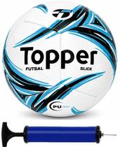 Bola Futsal Topper Slick + Bomba De Ar