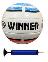 Bola Futsal Winner Fusion - Bco/laj/az + Bomba de Ar Bola Futsal Winner Fusion - Bco/laj/az + Bomba de Ar