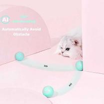 BOLA Gato Brinquedo Elétrico Automático Rotação USB Recarg, Brinquedos Interativos para Gato e Cão MT194