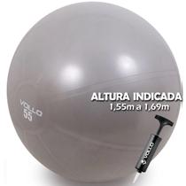 Bola Ginástica Gym Ball Vollo VP1034 55 cm 300 Kg com Bomba