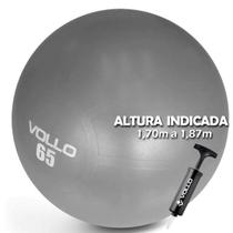 Bola Ginástica Gym Ball Vollo VP1035 65cm 300 Kg com Bomba