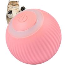 Bola Giratoria Inteligente Gato Pet Felino Animal de Estimaçao Brinquedo Usb Bateria Recarregavel Anti Estress Relaxante - AB.MIDIA