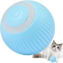 Bola Giratoria Smart Inteligente Brinquedo Gato Pet Bolinha Petshop Usb Bateria Recarregavel Animal de Estimaçao Anti Estress Luz Relaxante