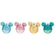 BOLA GLITTER 6VRDS DE COR 6cm (DISNEY) JG C/6 PC