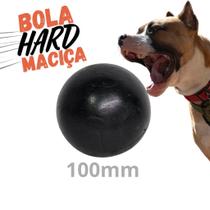Bola Grande Lisa 100mm Resistente Maciça Cães Porte Grande - Brie Pet Bola Grande Lisa 100mm Resistente Maciça Cães Porte Grande - Brie Pet
