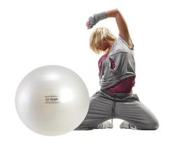 Bola Gymnic Fitball Italiana 65 cm Branca