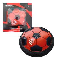 Bola Hover Ball Do Flamengo Flutuante Vermelho Com Led