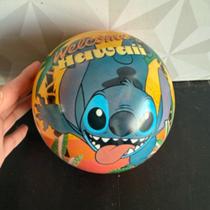Bola infantil de vinil stitch de brinquedo presente dia das crianças stiti bolinha