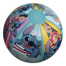 Bola Inflável Infantil Stitch 40cm Praia Festas Piscina Chacaras Diversão Garantida