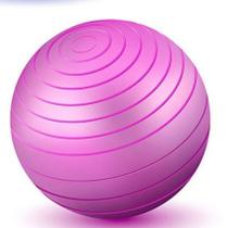 Bola inflavel para exercicios rosa 25cm de ø na caixa