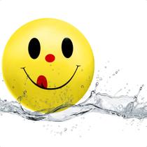 Bola Inflável Vinil Grande Infantil Piscina Praia Com Carinhas Smile Bola Inflável Vinil Grande Infantil Piscina Praia Com Carinhas Smile