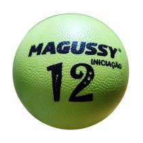 Bola Iniciação de Borracha Magussy Tamanho 12 Verde Bola Iniciação de Borracha Magussy Tamanho 12 Verde