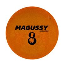 Bola Iniciação de Borracha Magussy Tamanho 8 Laranja
