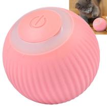 Bola Inteligente Giratoria Gato Felino Pet USB Bateria Recarregavel Brinquedo Animal Bichinho Estimaçao Domestico Bolinha Luz Anti Estress Relaxante