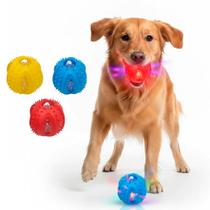 Bola Interativa para Cachorro Dog Ball Balada G Som, Cores e Diversão Bom Amigo Bola Interativa para Cachorro Dog Ball Balada G Som, Cores e Diversão Bom Amigo