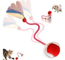 Bola Interativa para Pet Gato Cachorro Automática Sensor Movimento