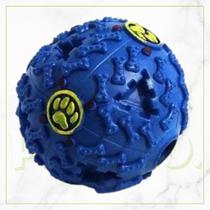 Bola Interativa Resistente com Porta Petisco e Som para Cachorros Bola Interativa Resistente com Porta Petisco e Som para Cachorros