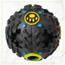 Bola Interativa Resistente com Porta Petisco e Som para Cachorros Bola Interativa Resistente com Porta Petisco e Som para Cachorros