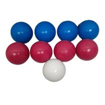 Bola Jogo de Sinuca 9 Bolas Sinuca Bilhar Mata Mata 4x4x1 Azul X Vermelho 50mm Bola Jogo de Sinuca 9 Bolas Sinuca Bilhar Mata Mata 4x4x1 Azul X Vermelho 50mm