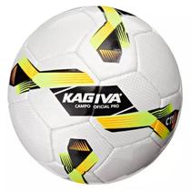 Bola Kagiva C11 Pro Campo Unissex - Branca e Amarela