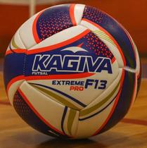Bola kagiva futsal f13 extreme pro infantil sub 13 kit com 06 bolas originais