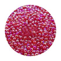 Bola Leitosa Irisada 05mm Em Acrilico Com 500Gr