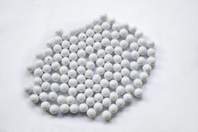 Bola Lisa 08mm Cor 008 Branco Fechado - pct c/ 250g