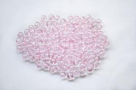 Bola Lisa 08mm Cor 069 Rosa Transparente - pct c/ 250g