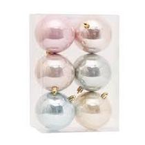 BOLA LISA SORTIDO CLR 8cm JG C/6 PC